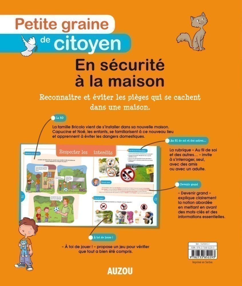 EN SECURITE A LA MAISON - PETITE GRAINE DE CITOYEN