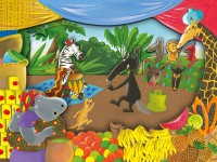 LES VOYAGES SECRETS DE LOUP (PAPIERS DECOUPES)