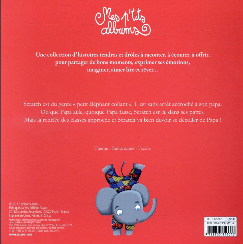 Scratch L'éléphant Est Trop Collant !