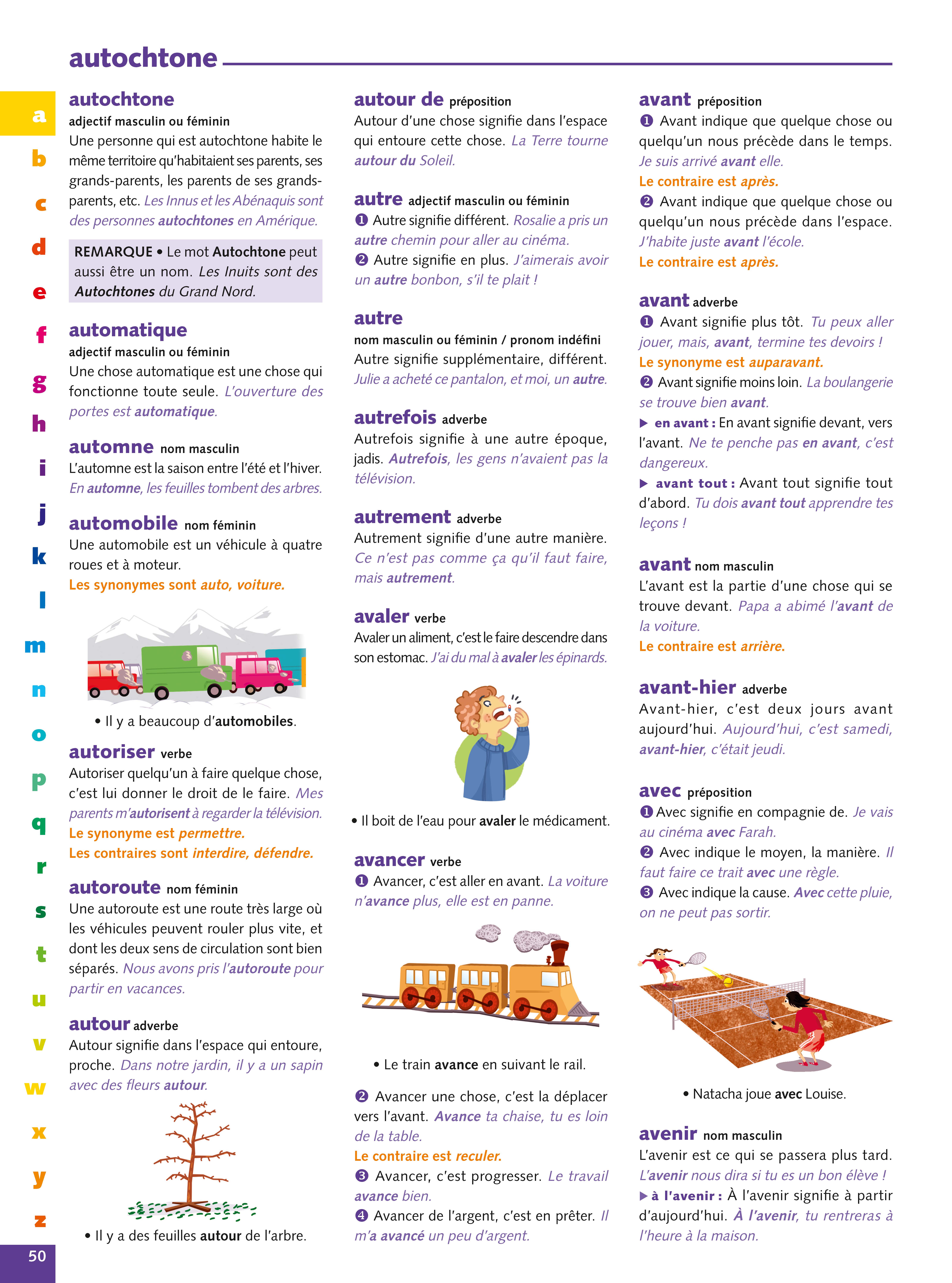 DICTIONNAIRE DE FRANCAIS DEBUTANT (GRAND FORMAT SOUPLE)