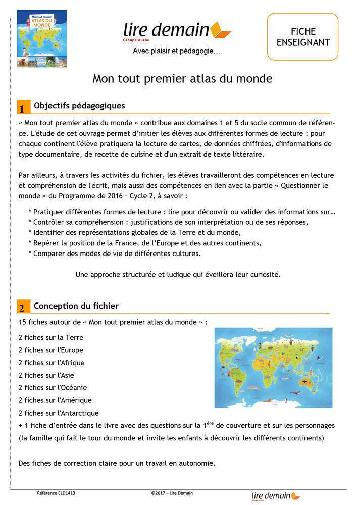 RALLYE DOC - MON TOUT PREMIER ATLAS DU MONDE (25 EX)