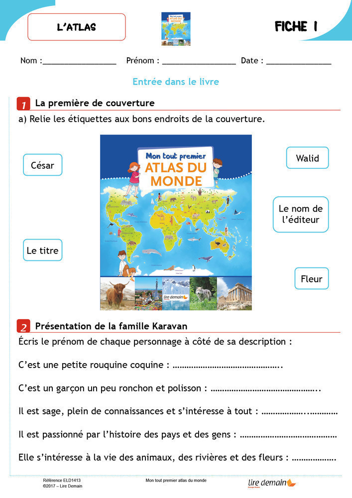 RALLYE DOC - MON TOUT PREMIER ATLAS DU MONDE (25 EX)