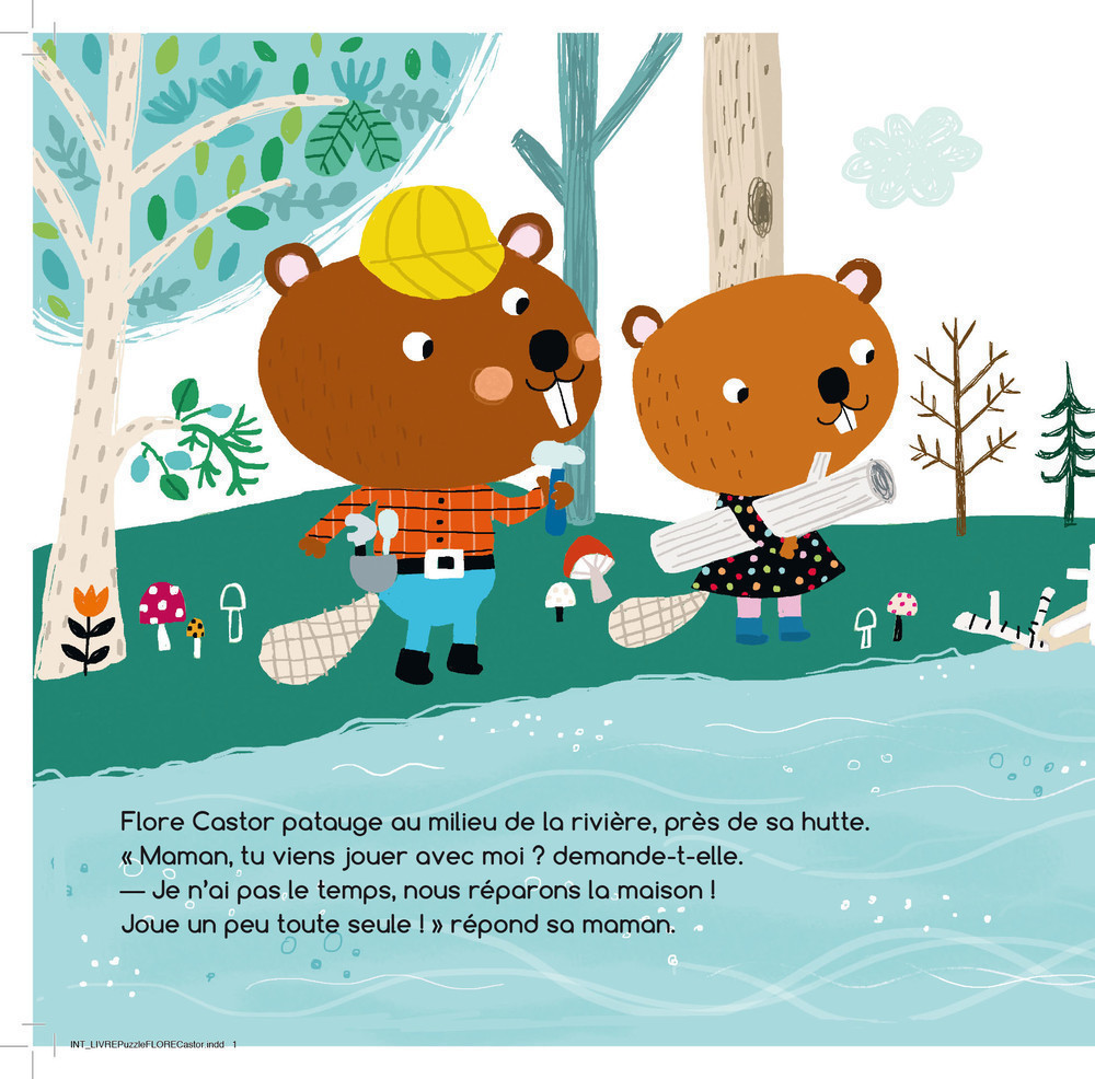 Flore Castor Cherche À S'occuper