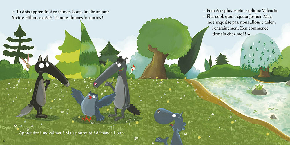 LE LOUP QUI APPRIVOISAIT SES EMOTIONS