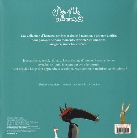 LE LOUP QUI APPRIVOISAIT SES EMOTIONS