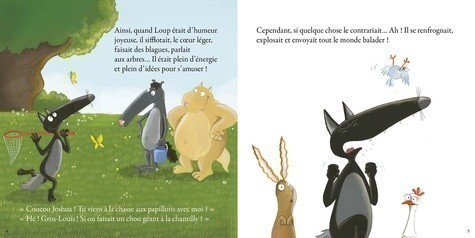 LE LOUP QUI APPRIVOISAIT SES EMOTIONS