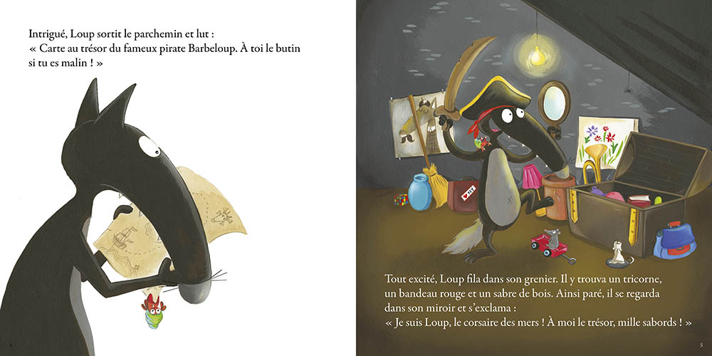 LE LOUP QUI REVAIT D