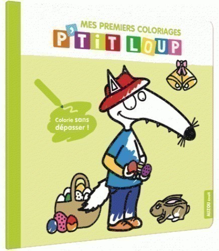 Mes Premiers Coloriages - P'tit Loup - Pâques