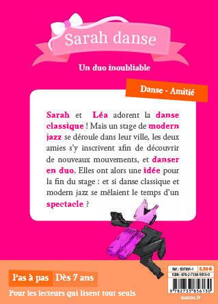 Sarah Danse  - Tome 7 - Un Duo Inoubliable