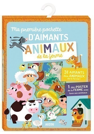 Ma Première Pochette D'aimants Animaux De La Ferme