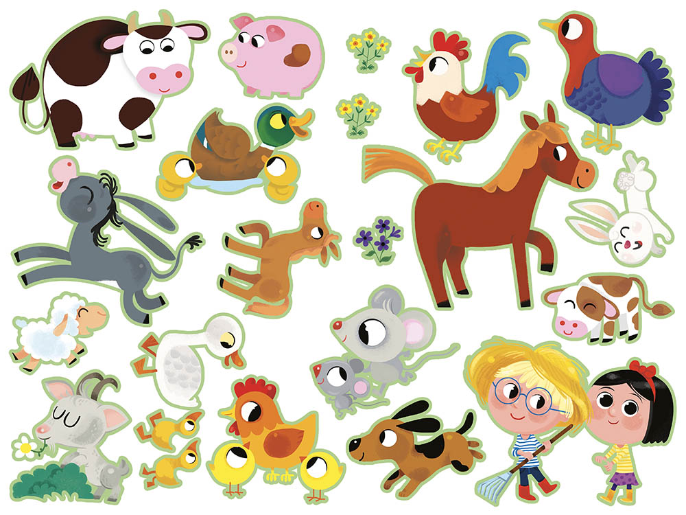 Ma Pochette D'aimants - Animaux De La Ferme