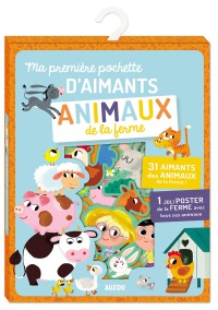 Ma première pochette d'aimants animaux de la ferme