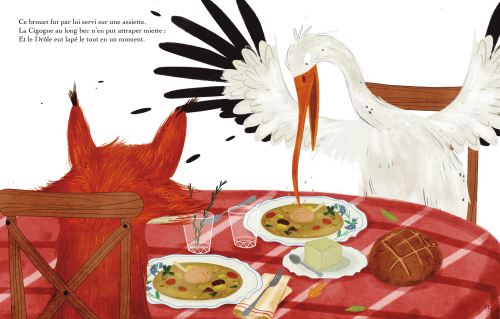 The Fox And The Stork