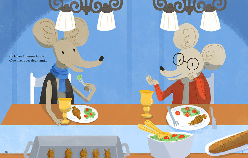 Le Rat De Ville Et Le Rat Des Champs