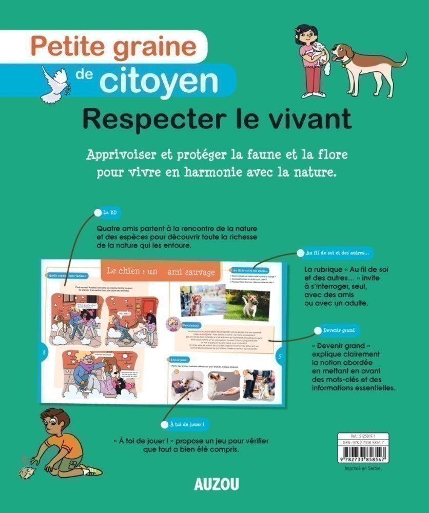 Petite Graine De Citoyen - Respecter Le Vivant