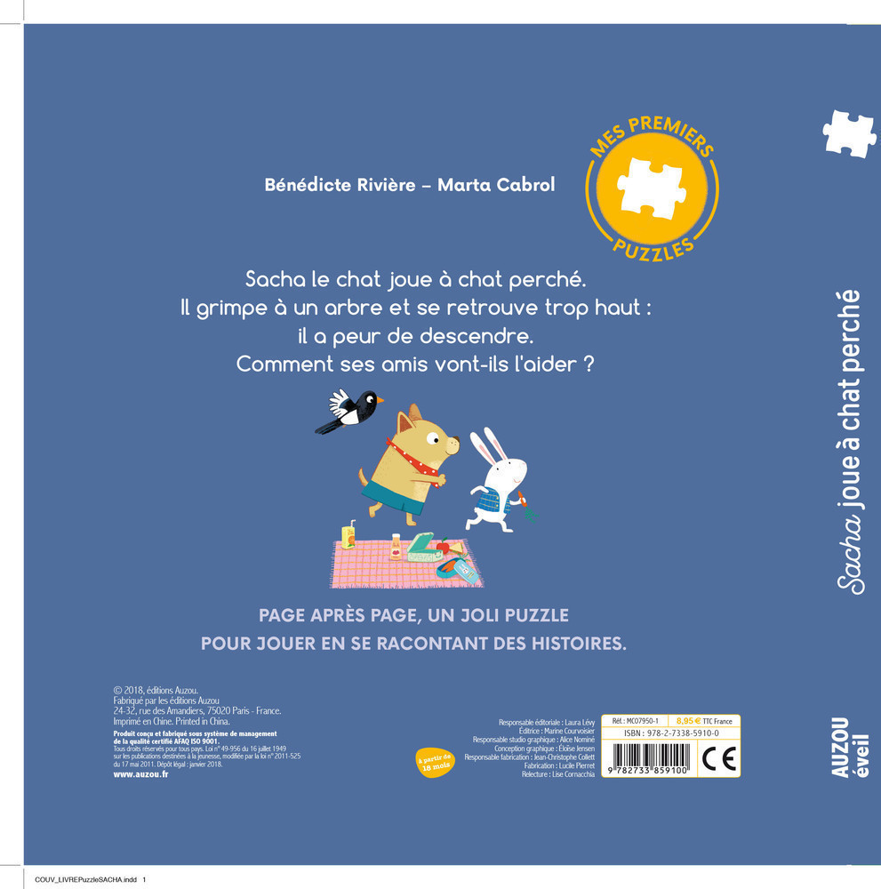 Sacha Joue A Chat Perche