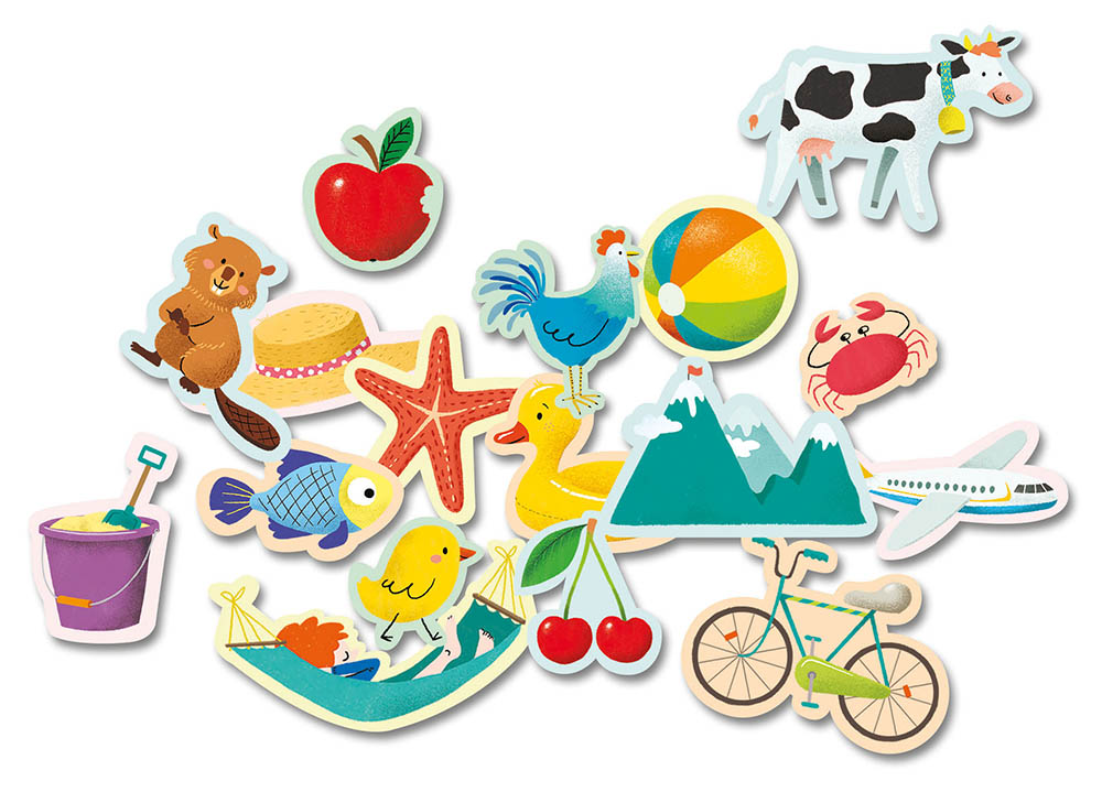 Ma Pochette De Gommettes - 100 Autocollants Des Vacances