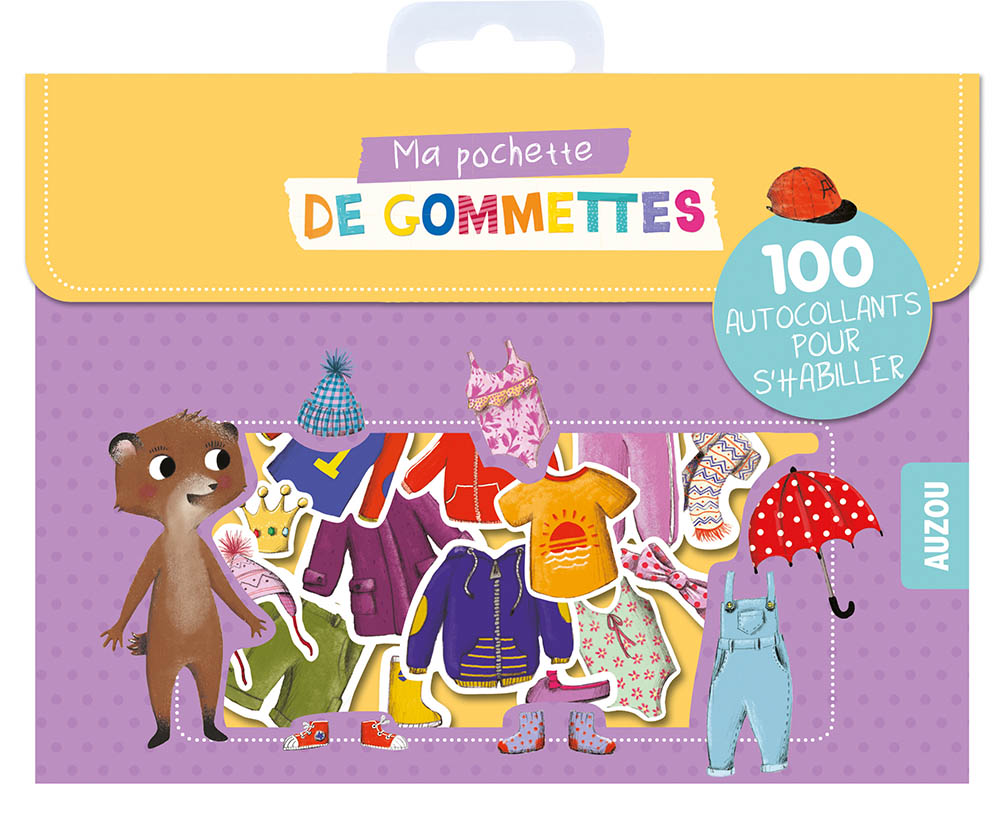 Ma pochette de gommettes : 100 autocollants pour s