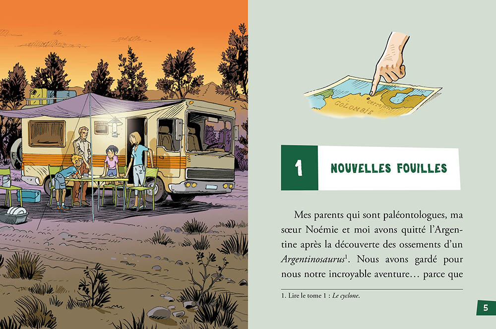 DINOSAUREX T2 (DANS LA FORET COLOMBIENNE)