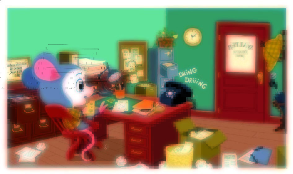 KAMISHIBAI WALTER ENQUETE A LA BIBLIOTHEQUE