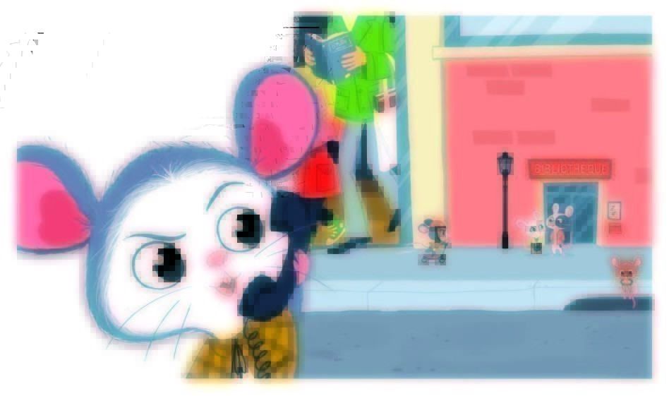 KAMISHIBAI WALTER ENQUETE A LA BIBLIOTHEQUE