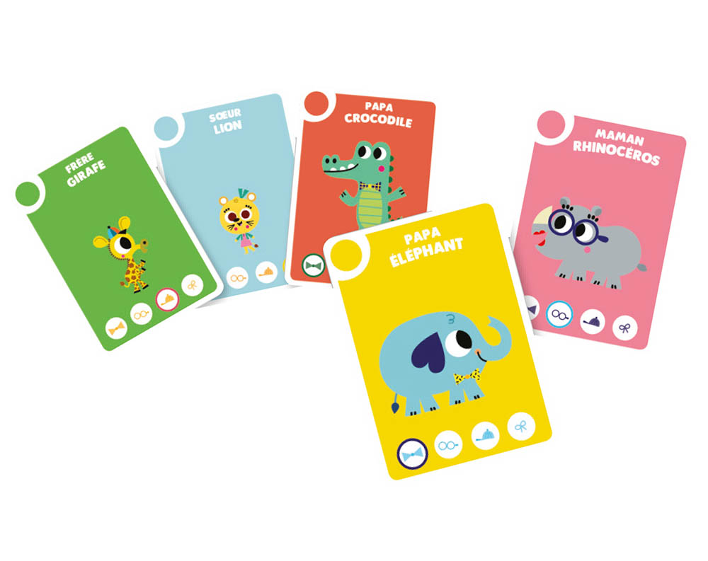 MON PREMIER JEU DE 5 FAMILLES