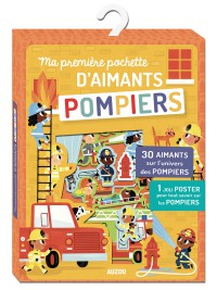 Ma première pochette d'aimants - Pompiers