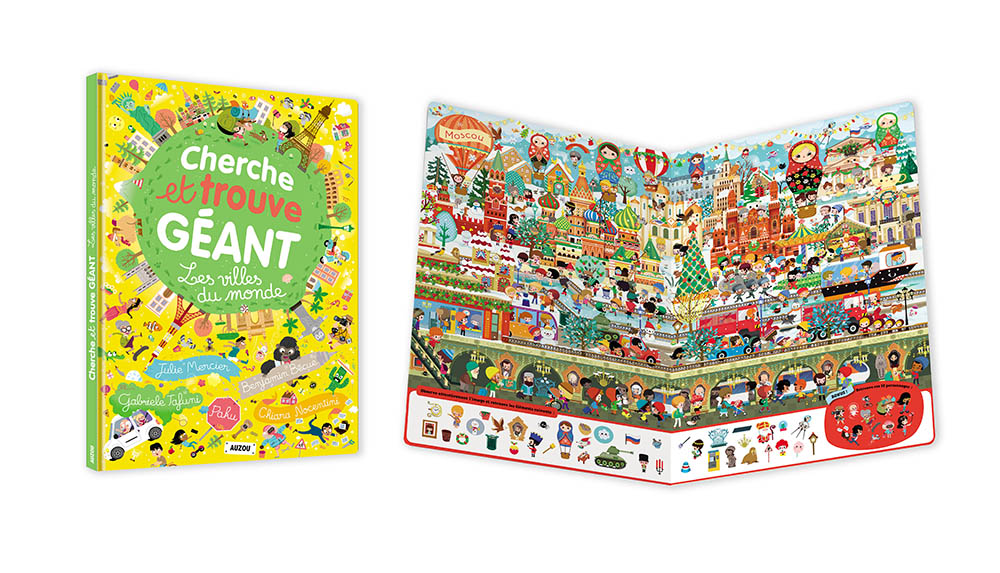 CHERCHE ET TROUVE GEANT - LES VILLES DU MONDE