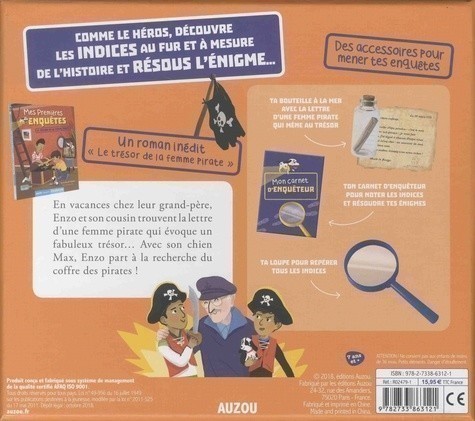 Coffret Mes Premières Enquêtes 2 / Tome 8 - Le Trésor De La Femme Pirate