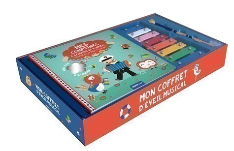 Mon Coffret D'éveil Musical Mes Comptines À Écouter Et À Jouer Avec Un Xylophone