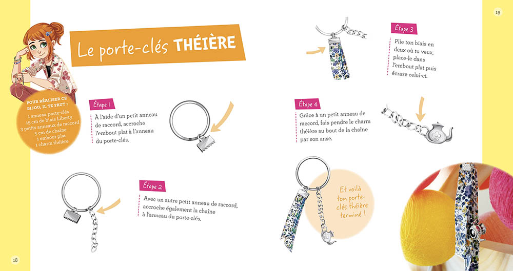 Les P'tites Créatrices - Mes Bijoux En Liberty