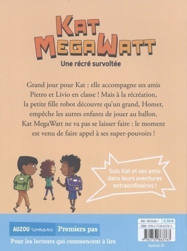Kat Megawatt, Tome 2 : Une Récré Survoltée