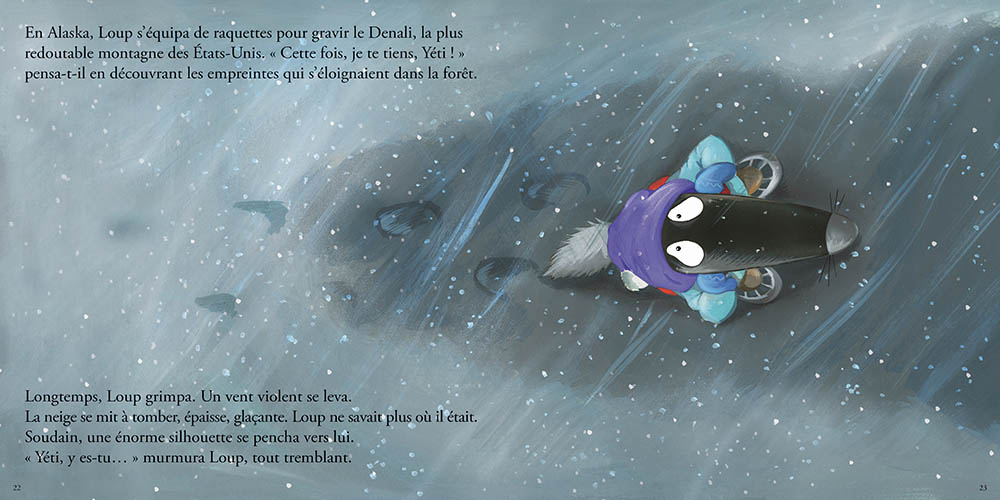 Le Loup Qui Escaladait Les Montagnes