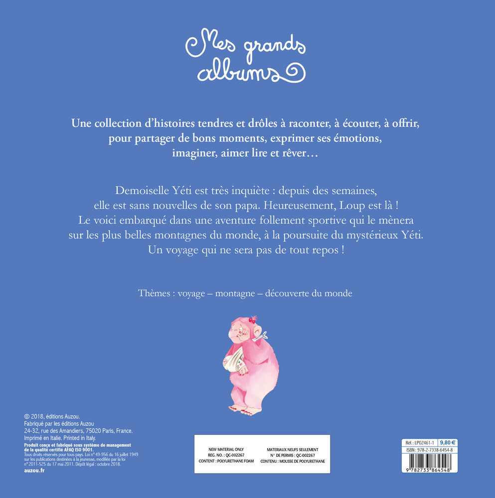 LE LOUP QUI ESCALADAIT LES MONTAGNES