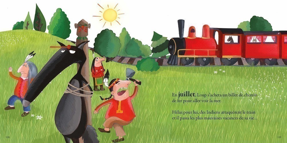 MES PLUS BELLES HISTOIRES DE LOUP (COULEUR/TROP/AMOUREUSE/MARCHER/MONDE)