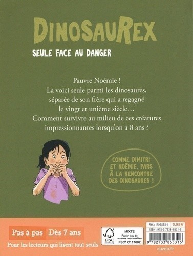 Dinosaurex Tome 3 - Seule Face Au Danger