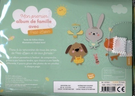Mon Premier Album De Famille Avec Petit-Lapin