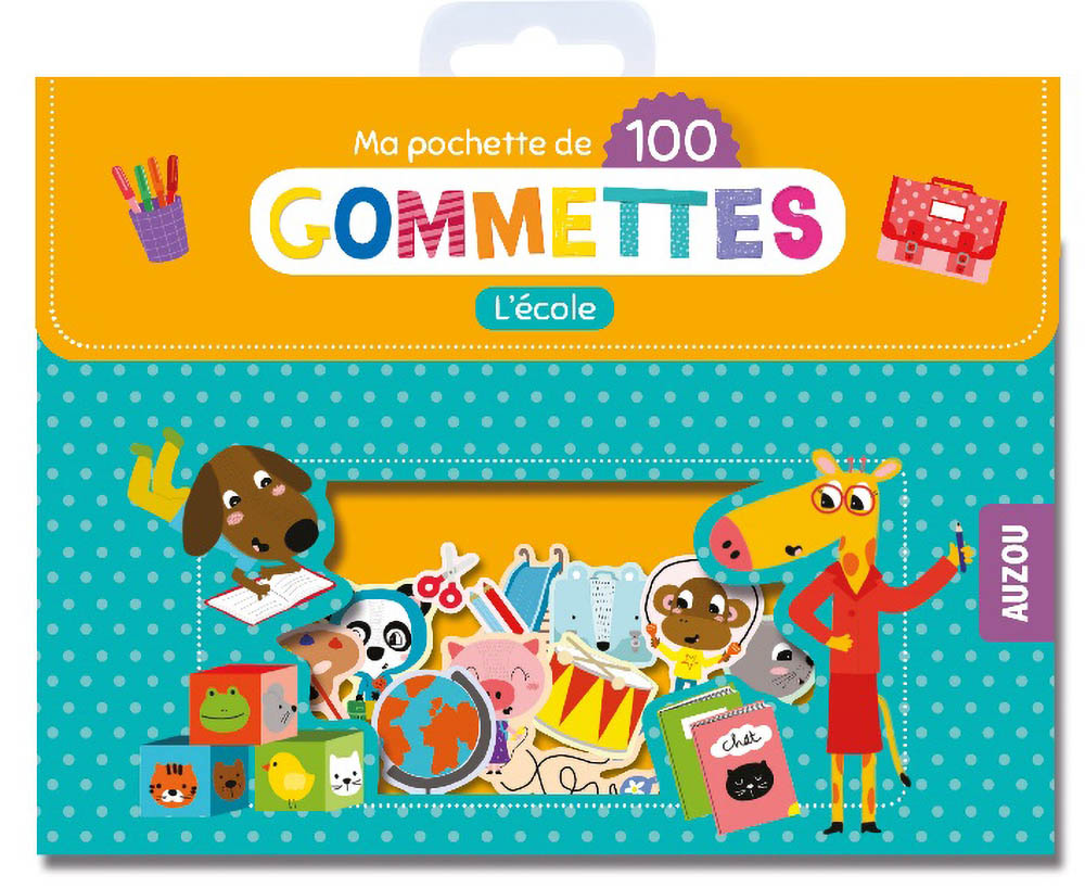 100 Gommettes L'école