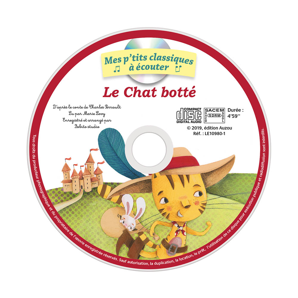 LE CHAT BOTTE + CD