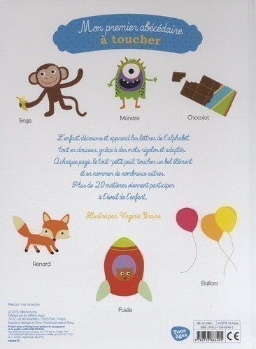 MON PREMIER ABECEDAIRE A TOUCHER