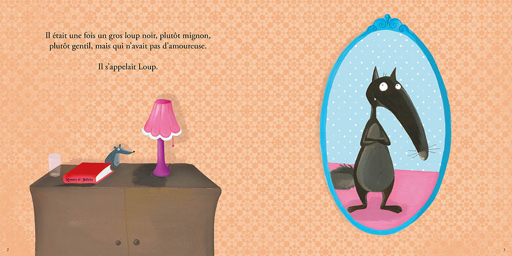 LE LOUP QUI CHERCHAIT UNE AMOUREUSE (AVEC 1 CD AUDIO)
