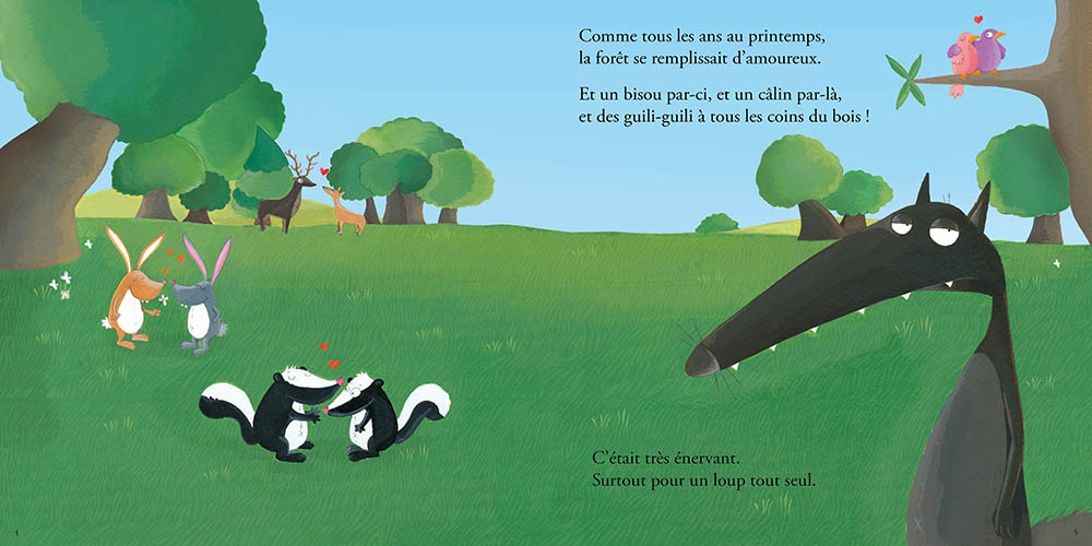 LE LOUP QUI CHERCHAIT UNE AMOUREUSE (AVEC 1 CD AUDIO)