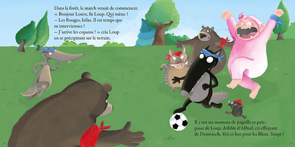 Le Loup Qui Fêtait Son Anniversaire