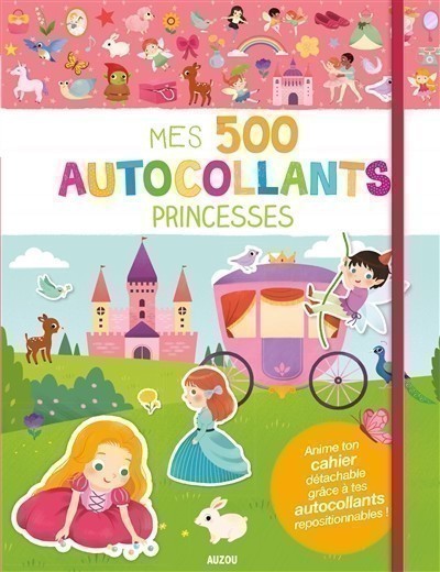 Mes Tout Premiers Autocollants - 500 Autocollants - Princesses