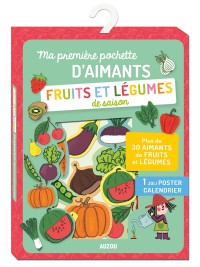 Ma première pochette d'aimants - Fruits et legumes de saison
