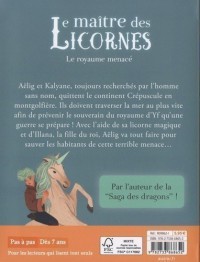LE MAITRE DES LICORNES T4 (LE ROYAUME MENACE) LE MAITRE DES LICORNES T4 (LE ROYAUME MENACE)