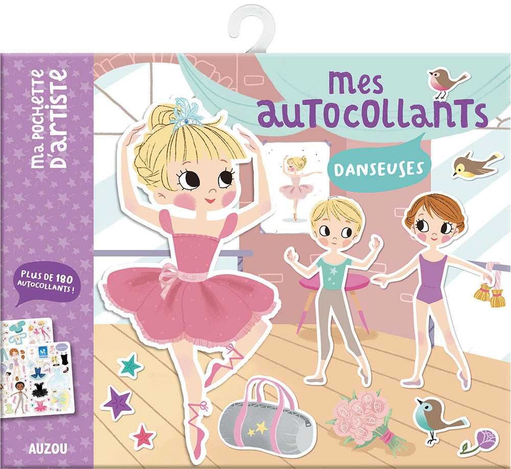 MES AUTOCOLLANTS - DANSEUSES (NOUVELLE EDITION)