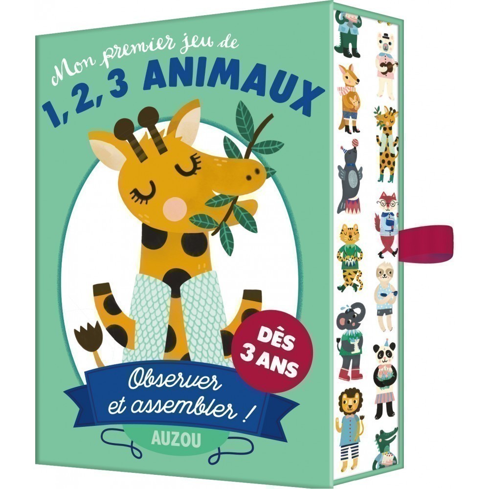 MON PREMIER JEU DE 1, 2, 3 ANIMAUX