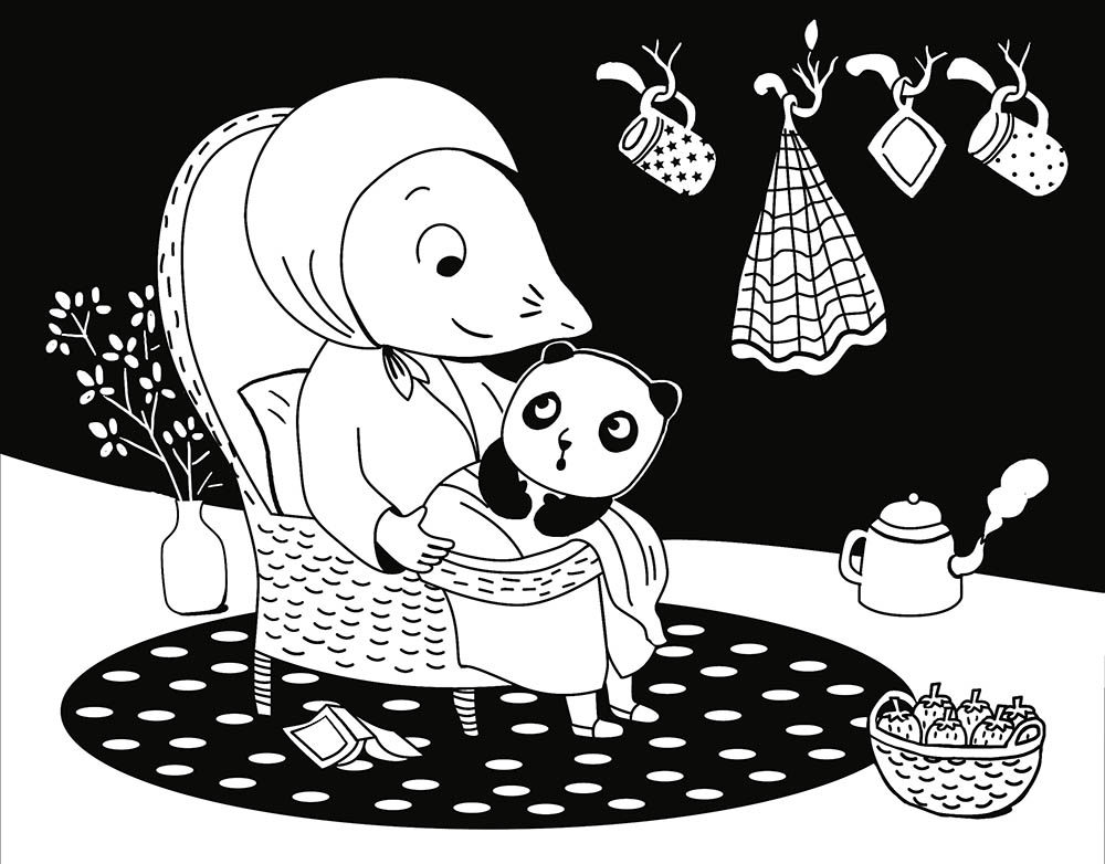 Ma Pochette D'artiste - Mes Coloriages Velours Petite Taupe