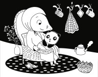 Ma Pochette D'artiste - Mes Coloriages Velours Petite Taupe